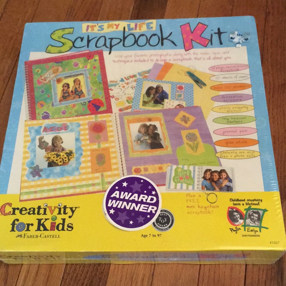 ✂️NWT it’s my life scrapbook kit